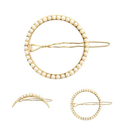 Beautiful Pearl Hair Clips for Women