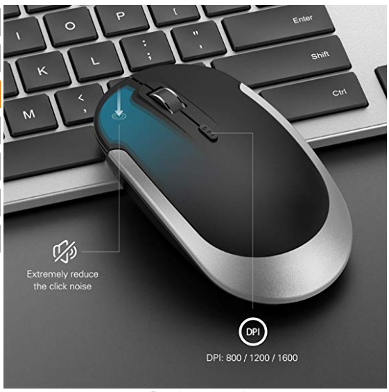 Wireless keyboard and mouse