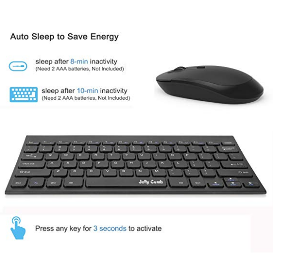 Wireless keyboard and mouse