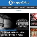 Happy2hub - Free Way to Download and Watch Movies, Anime, Web Series, and TV Shows